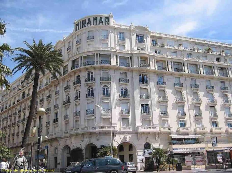 Mythique Miramar Cannes Croisette Terrasse Clim Parking Wifi Esterno foto