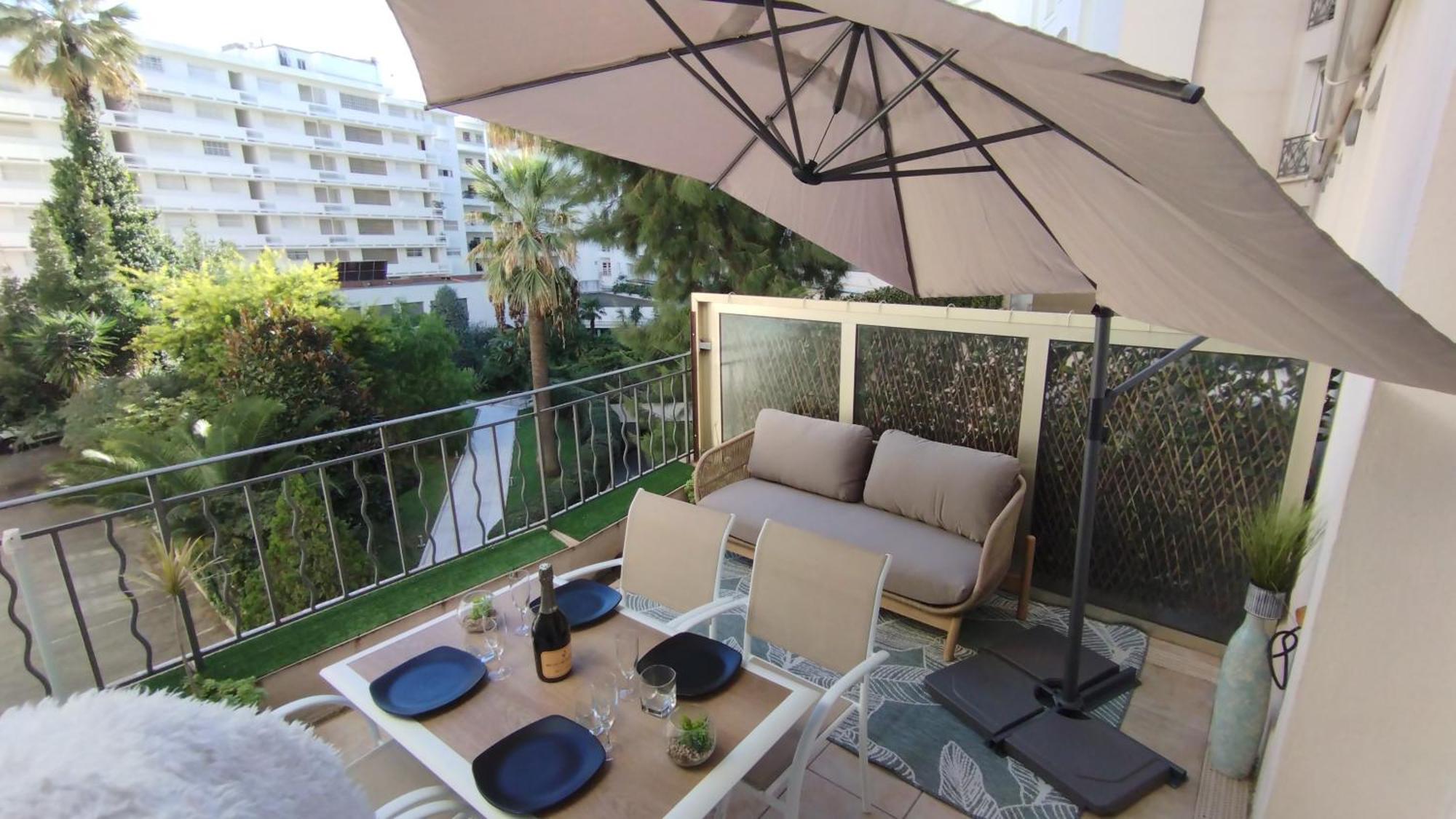 Mythique Miramar Cannes Croisette Terrasse Clim Parking Wifi Esterno foto
